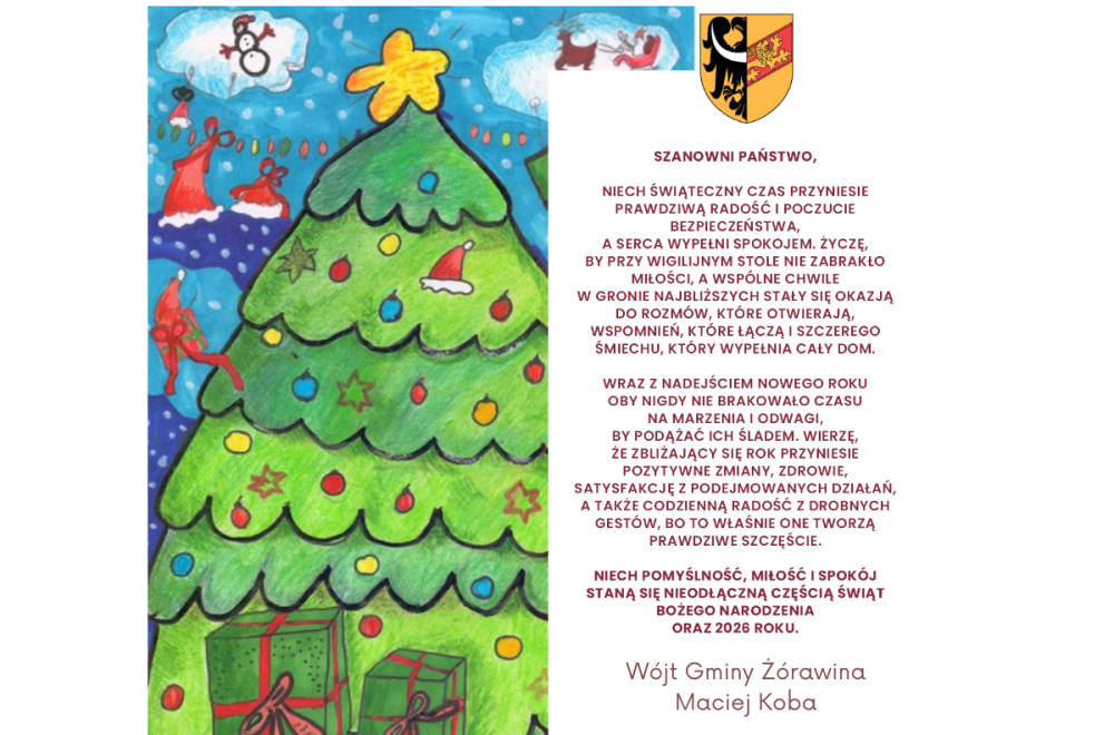 Żórawina życzenia 2025