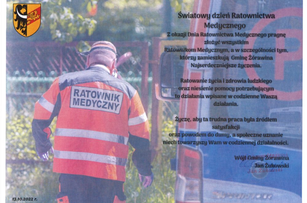 życzenia ratownik